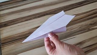 How to fold a paper plane | Cum sa faci un avion din hartie