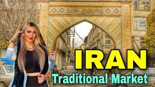 IRANWalking in the historical grand bazaar of Tabriz in 2024