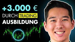 Daytrading Schüler verdient 3.000€ nach 5 Monaten Ausbildung