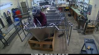 Building 3 aluminum whitewater dories