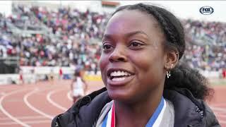 Mansfield Lake Ridge's 8 Time State Champion, Jasmine Moore, Went Out On Top.