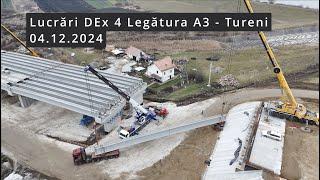 Lucrări DEx 4 Legătura A3 - DN1 Tureni 04.12.2024