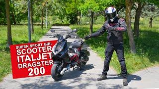 Super Sport Gibi Scooter! İtaljet Dragster 200