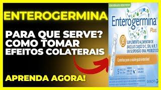 ENTEROGERMINA - PARA QUE SERVE, COMO USAR, COMO FUNCIONA, EFEITOS COLATERAIS - PROBIÓTICO INTESTINAL