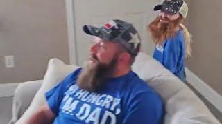 Dad’s delightful reaction to kids dressing like him on Father’s Day || WooGlobe