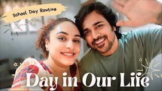 New "Day In My Life" | School Day Routine | Pearle Maaney | Baby Nila & Nitara