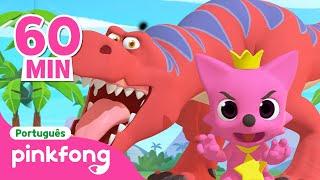 Rawr! Quem Sou Eu | T-rex | Dia do Dinossauro|+Completo|Pinkfong, Bebê Tubarão!Canções para Crianças