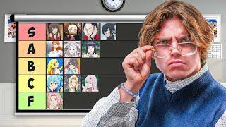 We Made a Waifu Tier List at School