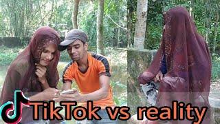 Tiktok vs reality bangla । Bollywood vs reality । Bangla funny video । S K Tufayel । Bangla comedy