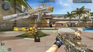 Crossfire NA 2.0 : M4A1 S Predator Noble Gold Dragon - Hero Mode X - Zombie V4