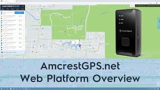 GPS Tracker New Web Platform - AmcrestGPS.net Overview Video with Updated Layout and Features