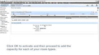 Assigning room type capacity