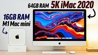 $899 M1 Mac mini vs $2,549 iMac 5K - Ultimate Comparison