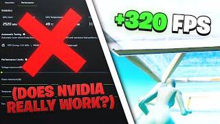 Does NVIDIA really BOOST Your FPS?