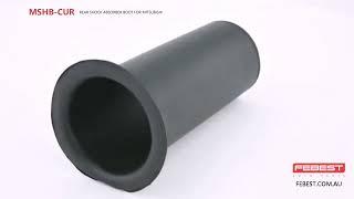 MSHB-CUR REAR SHOCK ABSORBER BOOT FOR MITSUBISHI