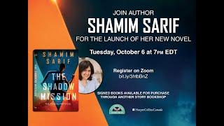 The Shadow Mission Book Launch with Shamim Sarif