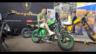 Chopper E-Bike X1P Test Präsentation kleine Testfahrt von E-ROCK Elektrofahrrad