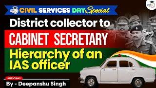 What is The Hierarchy in Indian Administrative Services (IAS): From IAS IPS IFS to Cabinet Secretary