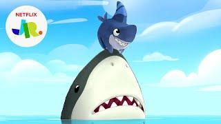 Sharkdog’s Great White Friend Fright  Sharkdog | Netflix Jr