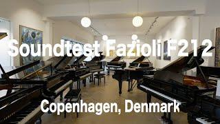 Soundtest Fazioli F-212 (2021) - Copenhagen - Melker Stendahl