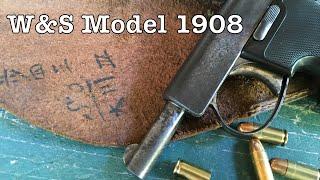 Webley & Scott Model of 1908  32 Pocket Pistol, Disassembly and Shooting