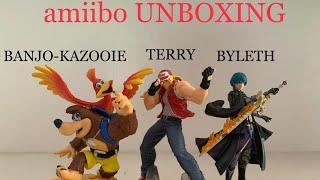 Unboxing: SUPER SMASH BROS Banjo-Kazooie, Terry & Byleth amiibos