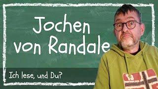 Ich lese, und Du? - Jochen Vahle von Randale schreibt eigene Bücher