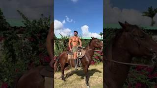 Man an Horses = Horsepower #hunk #muscle #shirtless #abs #strongman #muscular #handsome