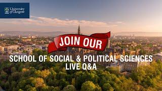 School of Social & Political Sciences - Live Q&A | PG Online Event