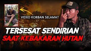 ADA VIDEO ASLI ! PENDAKI TERSESAT SAAT KEBAKARAN HUTAN DI GUNUNG ARJUNO !