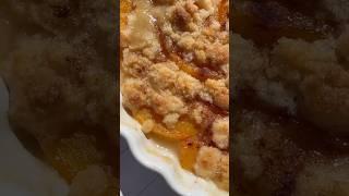 PEACH COBBLER WITH CANNED PEACHES