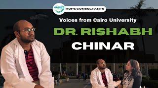 Voices from Cairo University: A Conversation with Dr. Rishabh Chinar | Hope Consultants