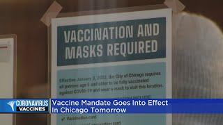 Chicago Vaccination Mandate Goes Into Effect Monday For Everyone 5 And Older