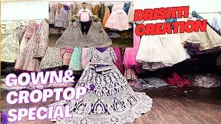 Offers after offers | Drishti Creation brings the biggest offers on gowns and crop tops | Gown & ...