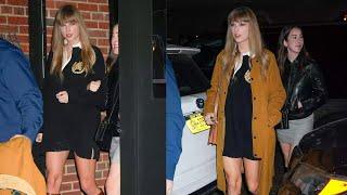 Taylor Swift Nails Preppy Fall Style as She Hangs Out with Danielle and Alana Haim in N.Y.C.