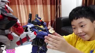 예준이의 로봇 장난감 조립놀이 건담 만들기 놀이 Robot Toy Assembly Gundam