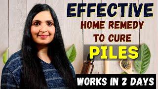 Home Remedy For PILES That ACTUALLY Works / Cure with Small Onions / HEMORRHOIDS  Treatment At Home