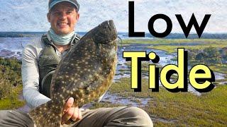 Kayak Fishing FOLLY RIVER for Flounder, sheepshead, redfish