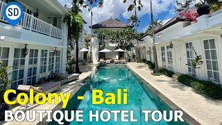 Seminyak Luxury Hotel - Colony Boutique on Seminyak Beach - Suite with Balcony Tour