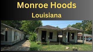Dangerous Hoods in Monroe, LA | Dash Cam Driving Tour Louisiana 4k