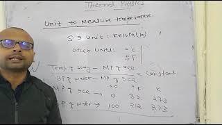 Thermal Physics Part 1 (Calorimetry) Enjoy With Subject, EWS, Abhay Kumar (B.Tech, IIT Kanpur)