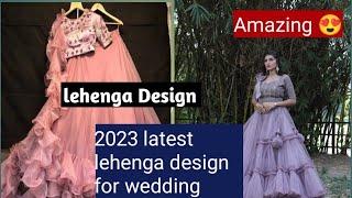 Party wear lehenga design 2023 | 2023 lehenga design #allaboutdesign#designerdresses#lehenga#viral