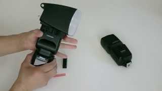 How to Mount BounceLite Flash Modifier Softbox onto Canon/Nikon Flash Head