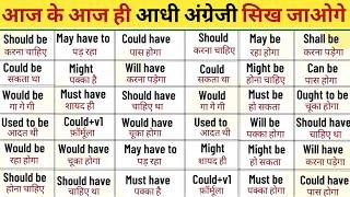 Modal Verbs | Learn All Modal Auxiliary Verb | modal verbs in english