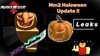 Halloween update leaks 2023 (Mm2 Update!!)