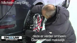 Michelin Easy Grip: nieuwe generatie sneeuwkettingen van gevlochten kunststof!