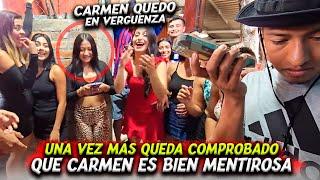 El papá de Carmen no se prestó para sus mentiras y la deja al descubierto. Hicimos una llamada