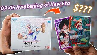 Opening One Piece Card Awakening of New Era Booster Box | OP-05 English Version | Box 1