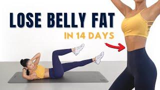 LOSE BELLY FAT in 14 Days - Get a Flat Stomach, Burn Belly Fat10 MIN Abs Workout