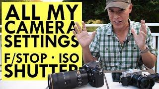 MASTER CAMERA SETTINGS: Aperture, Shutter Speed & ISO